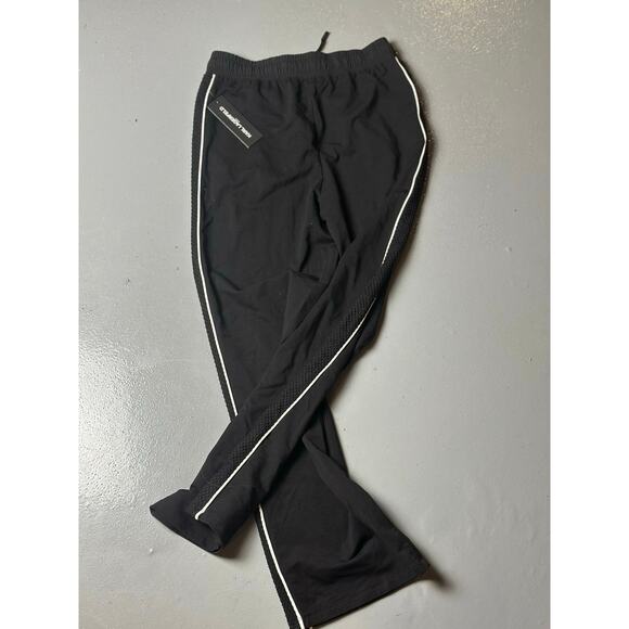 Karl Lagerfeld Paris Mesh Track Pants Women’s, XS, Black, NWT - Picture 2 of 4